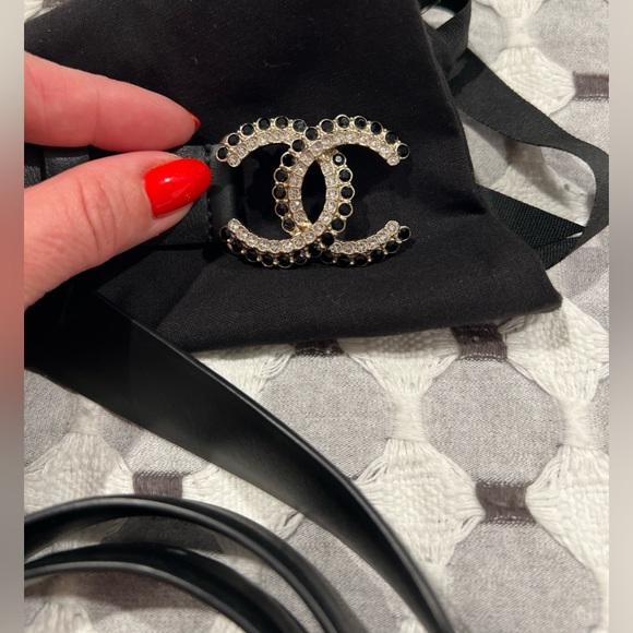 CHANEL CC Logo Luxurious leather belt ⭐️⭐️⭐️size 80 - Picture 5 of 17